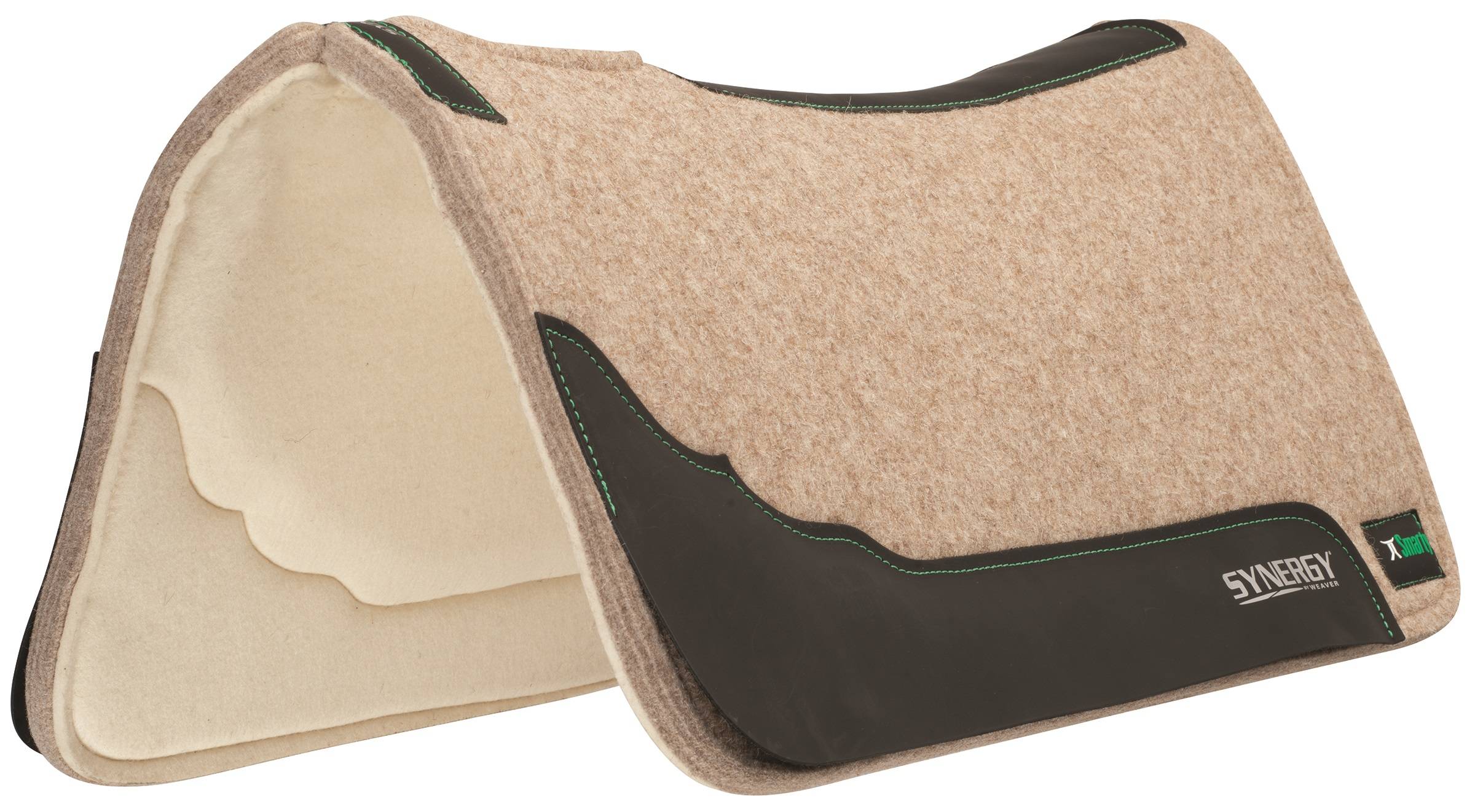 Weaver Smarty X Synergy Contoured F10 Virgin Merino Wool Felt Performance Saddle Pad