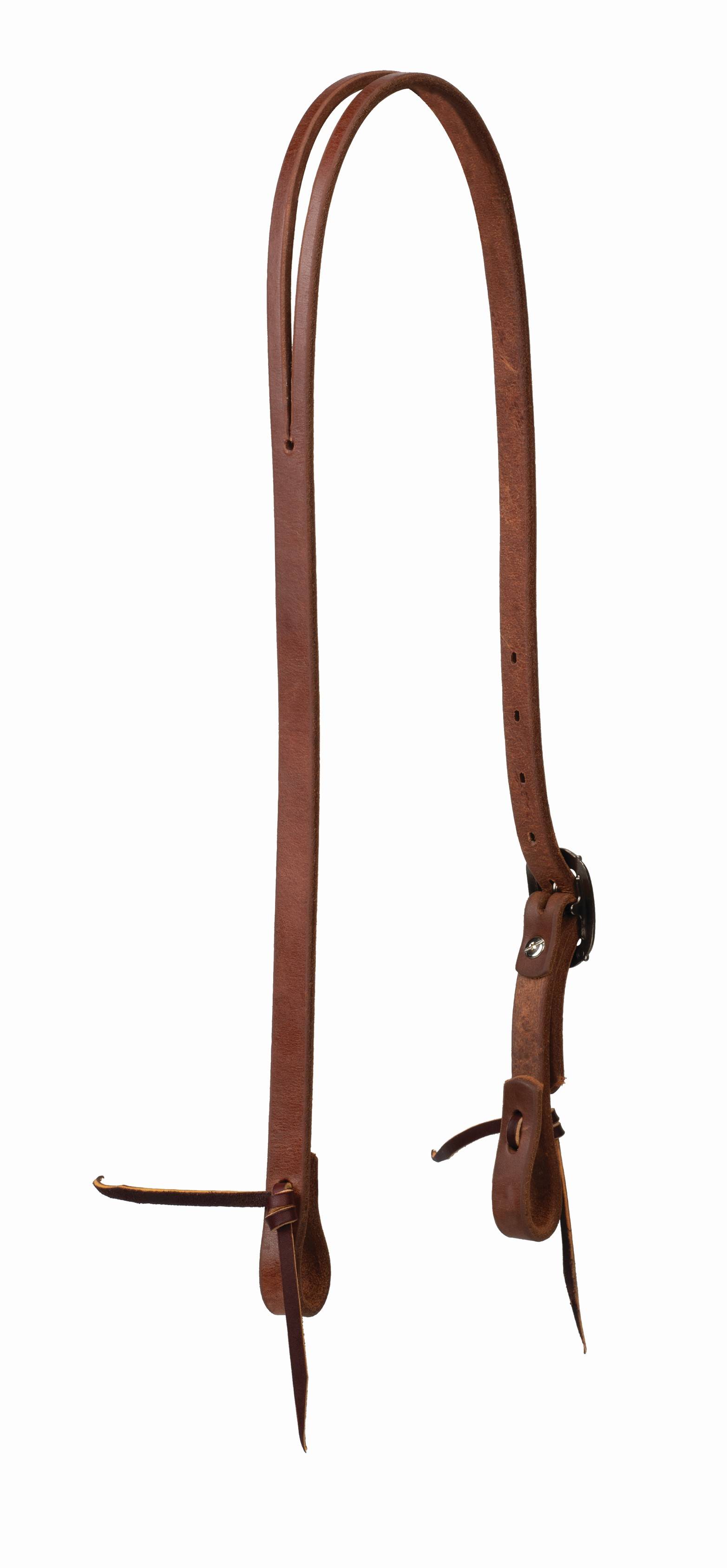 Weaver ProTack Split Ear Headstall withSaltlick Center Bar Buckle Designer Hardware