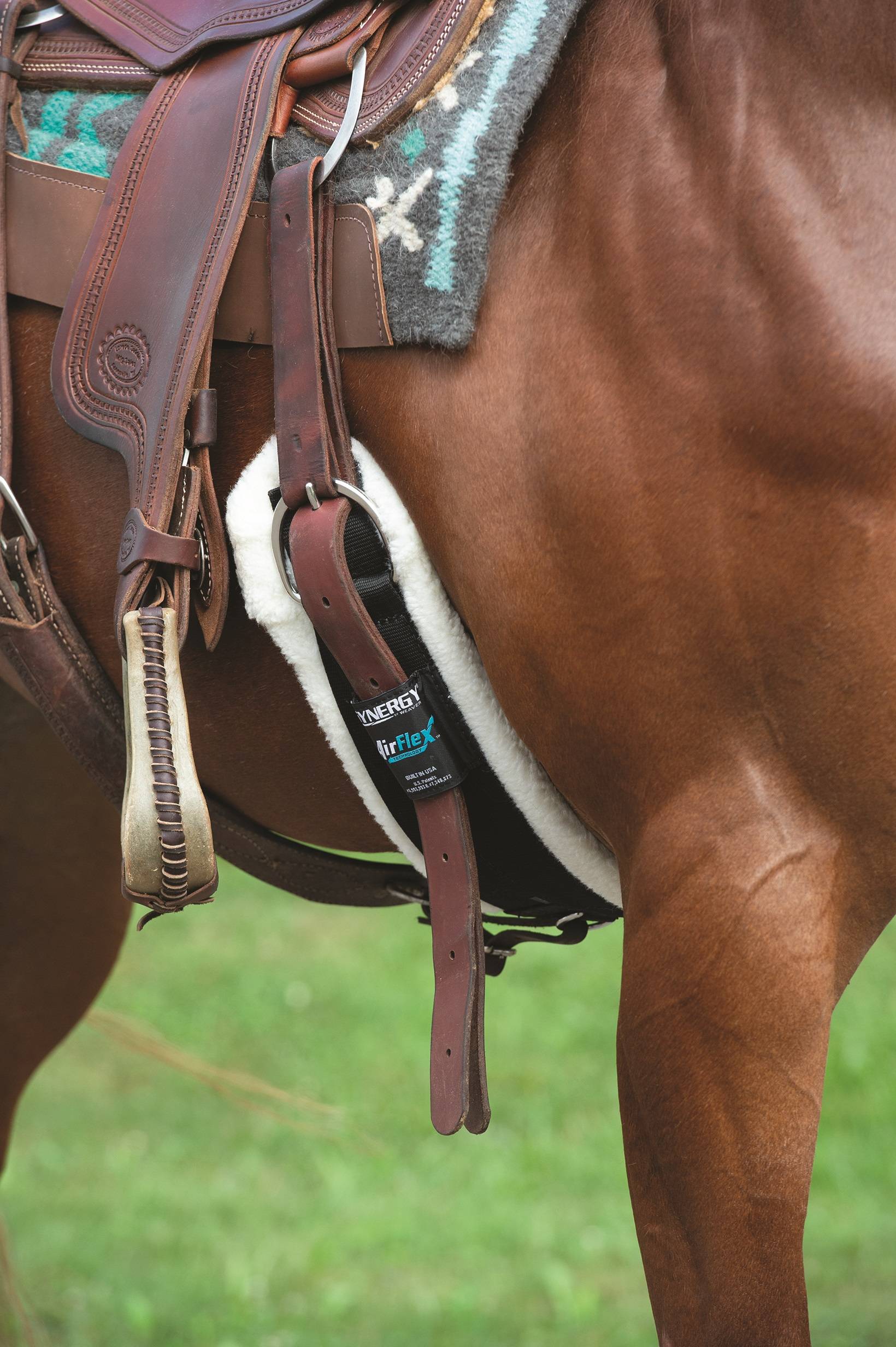 Weaver AirFlex Roper Cinch, Black