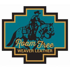 Weaver Leather Roam Free Sticker