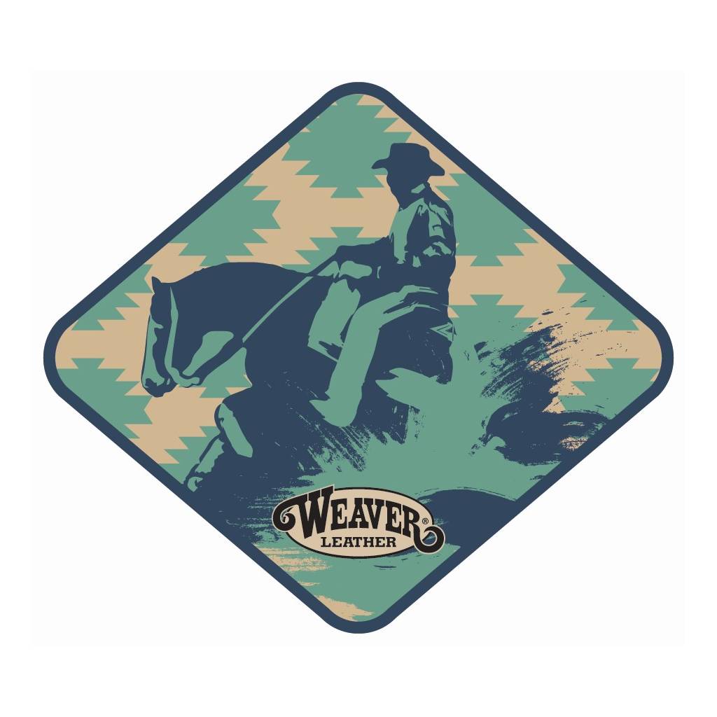 Weaver Leather Horse & Rider Sticker