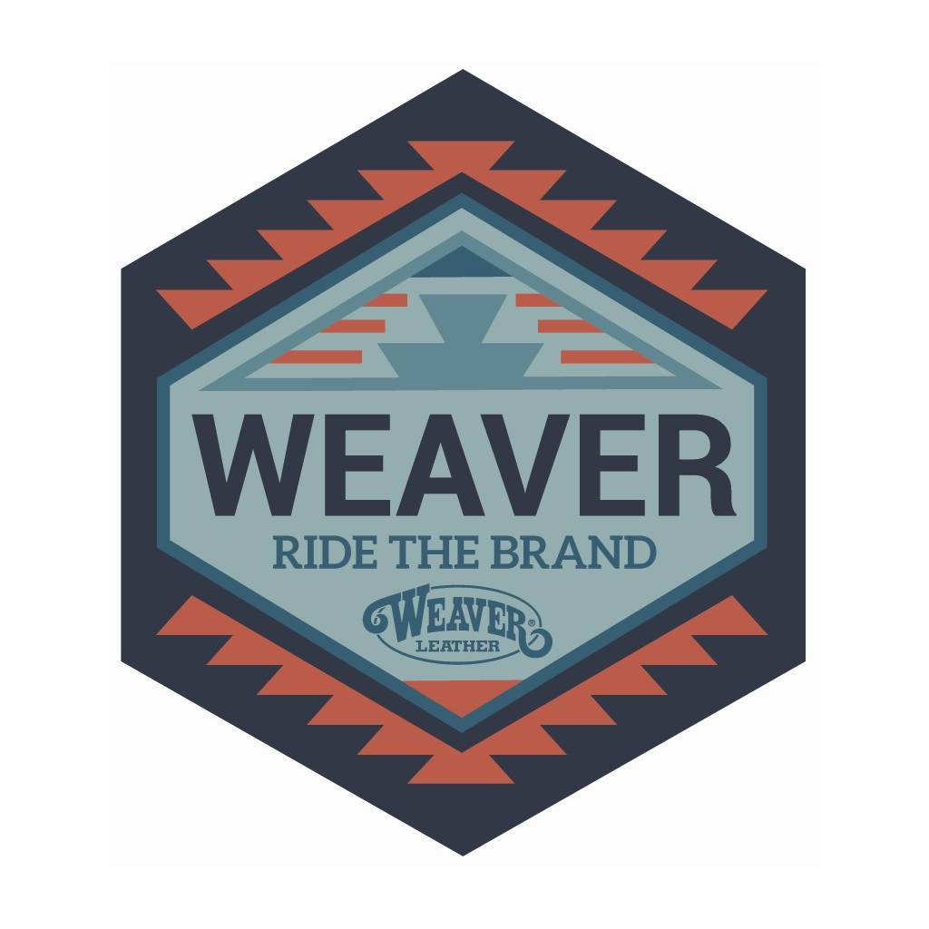 Weaver Leather Ride the Brand Sticker