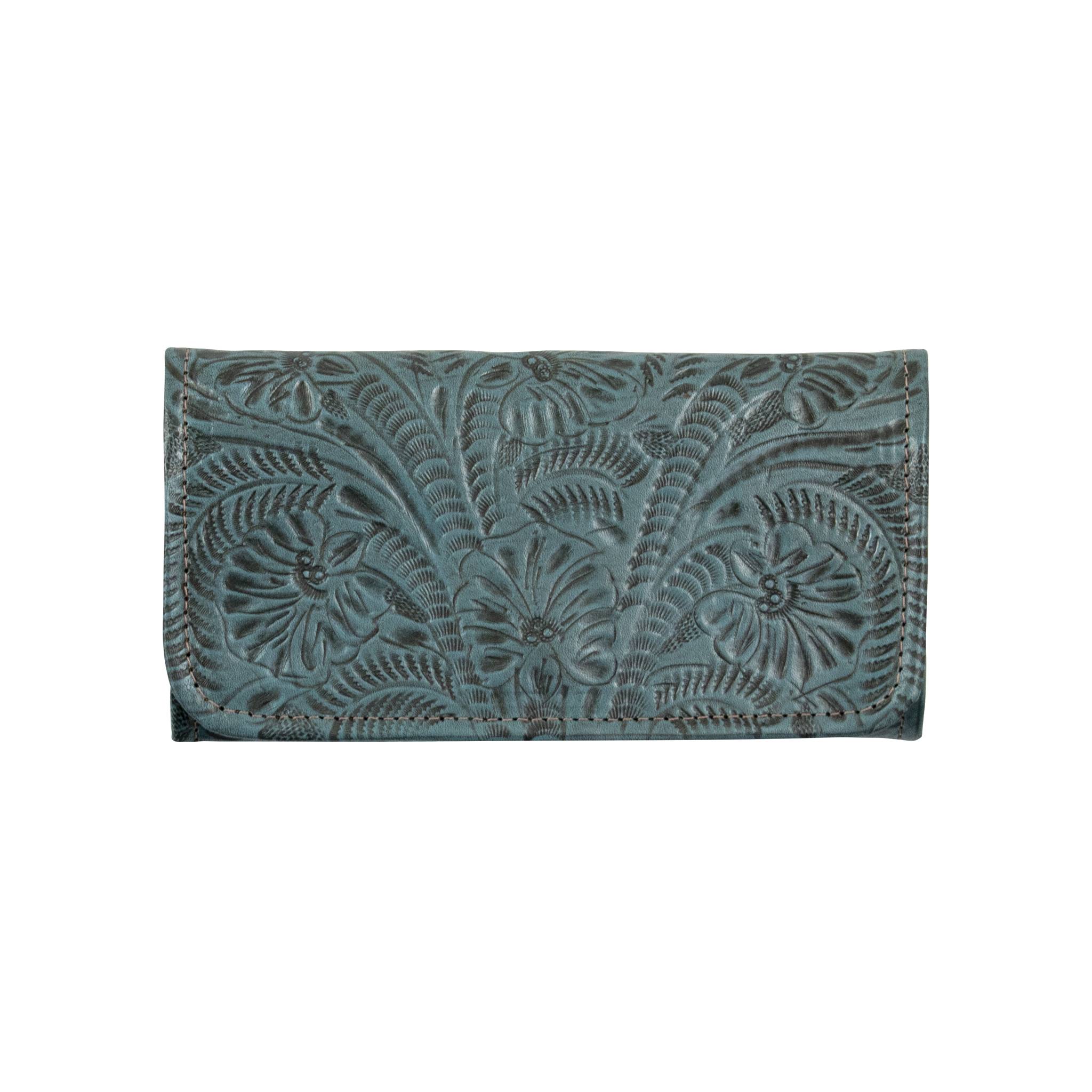 American West Ladies Tri-Fold Wallet