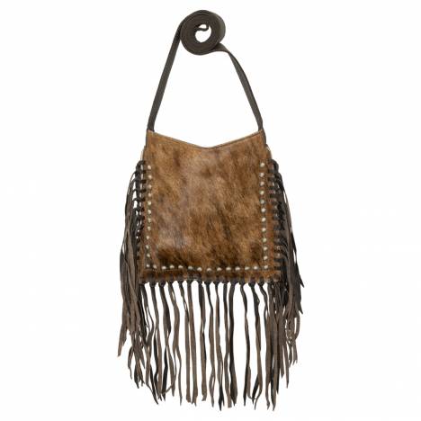 American West Fringed Cowgirl Messenger Crossbody Bag