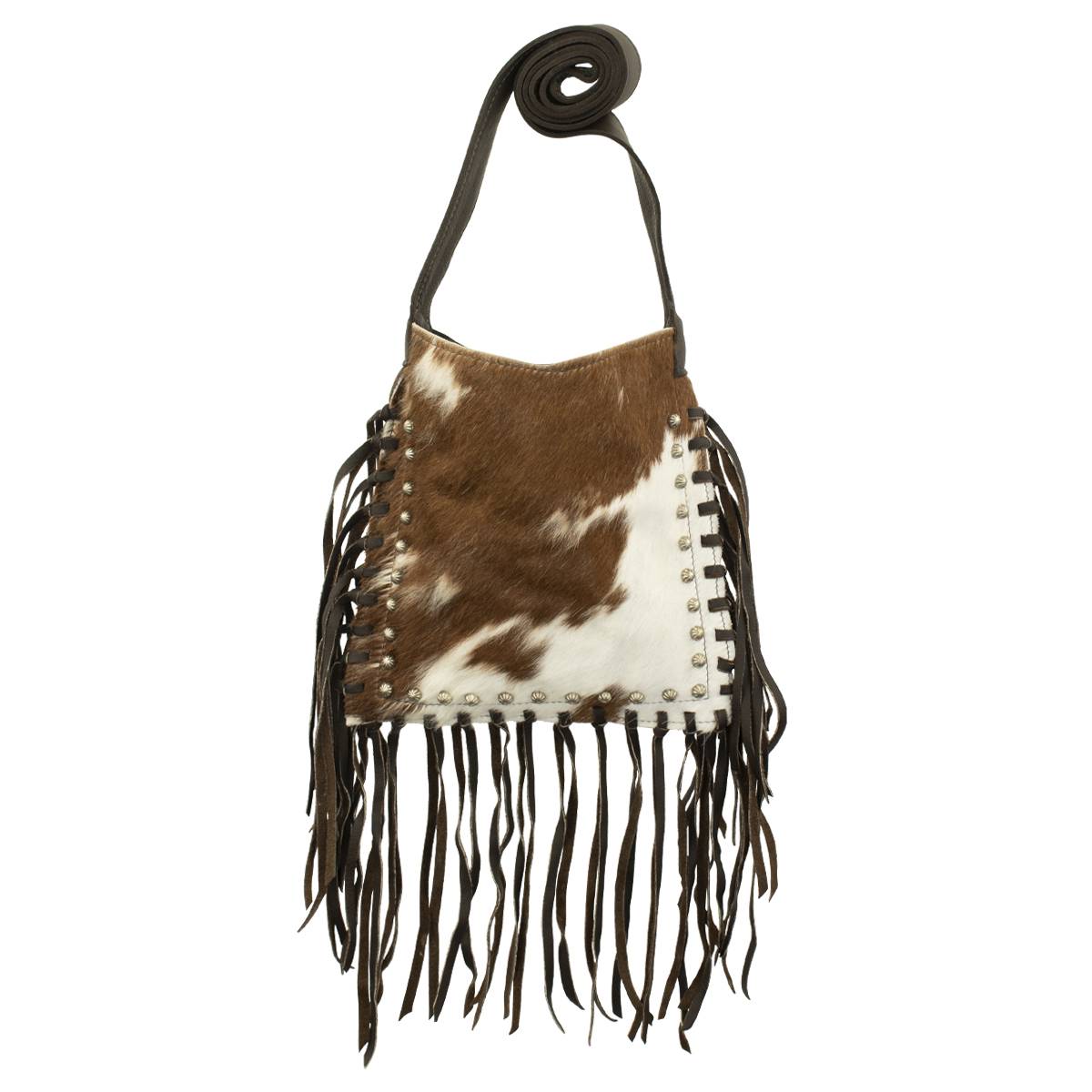 American West Fringed Cowgirl Messenger Crossbody Bag