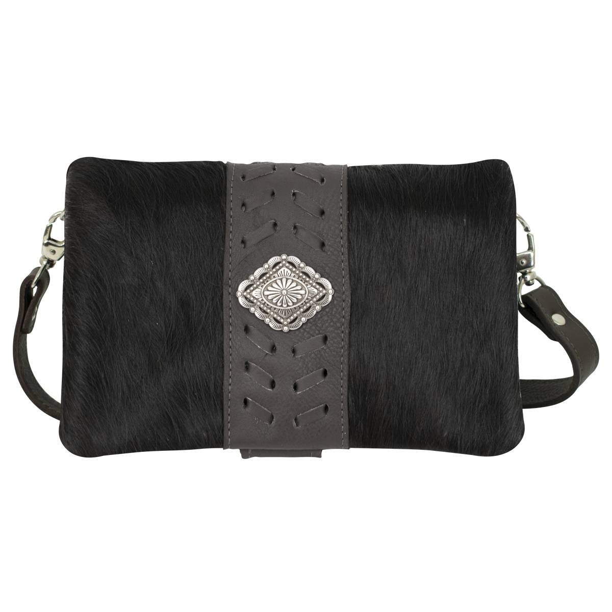 American West Large Grab-And-Go Foldover Crossbody Bag