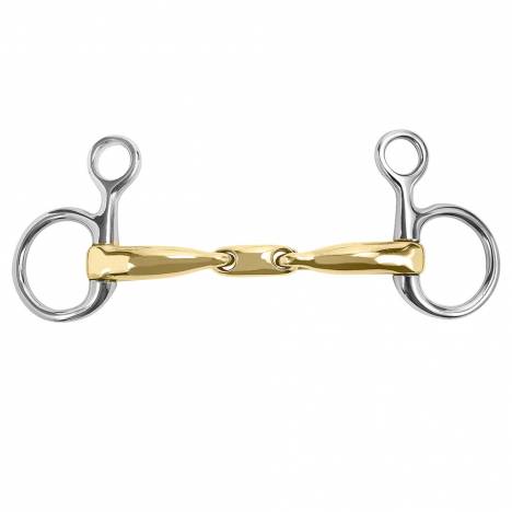 M. Toulouse Sanft Curved Mouth 16mm Baucher Snaffle Bit with Lozenge