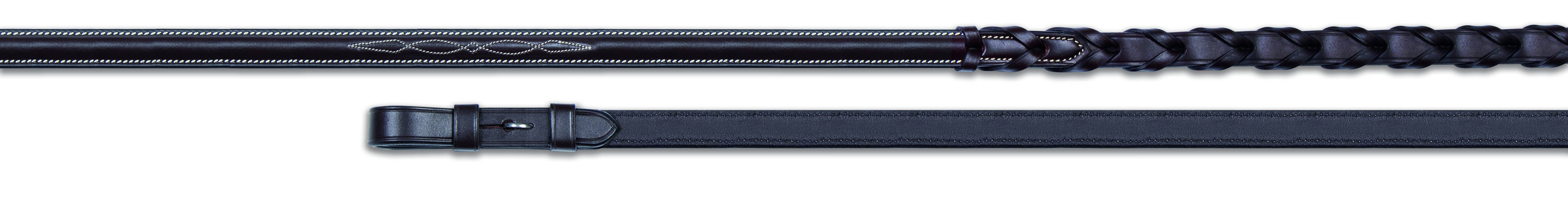 Shires Velociti Lusso Laced Reins