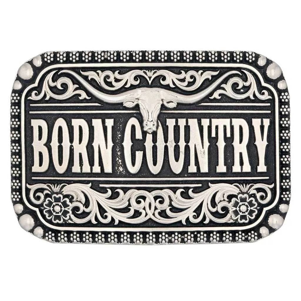 Montana Silversmiths Born Country Attitude Buckle