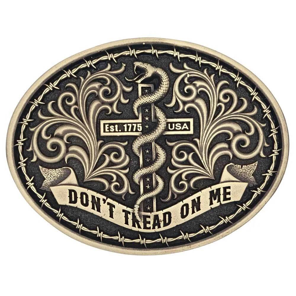 Montana Silversmiths Patriots Faith Attitude Buckle