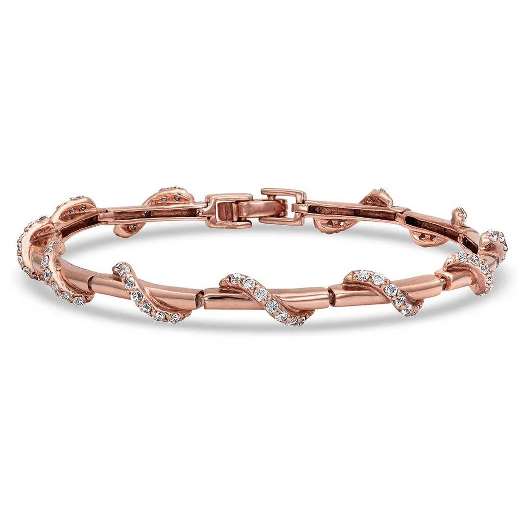 Montana Silversmiths Along the Rose Gold Path Bracelet