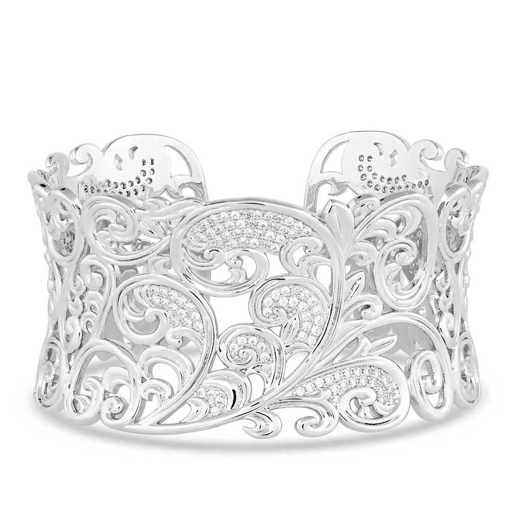Montana Silversmiths Princess Frost Cuff Bracelet
