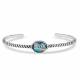 Montana Silversmiths Worlds Feather Turquoise Cuff Bracelet