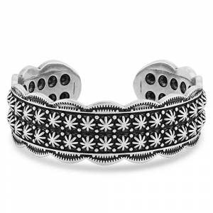 Montana Silversmiths Southwest Starbrite Cuff Bracelet