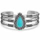 Montana Silversmiths Ways of the West Turquoise Cuff Bracelet