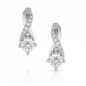 Montana Silversmiths The Right Note Crystal Earrings