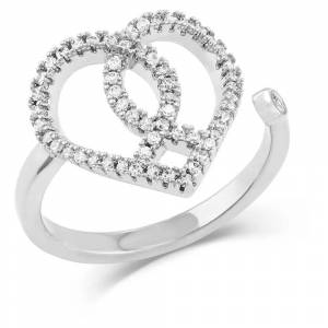 Montana Silversmiths Connected in Faith Light Heart Ring