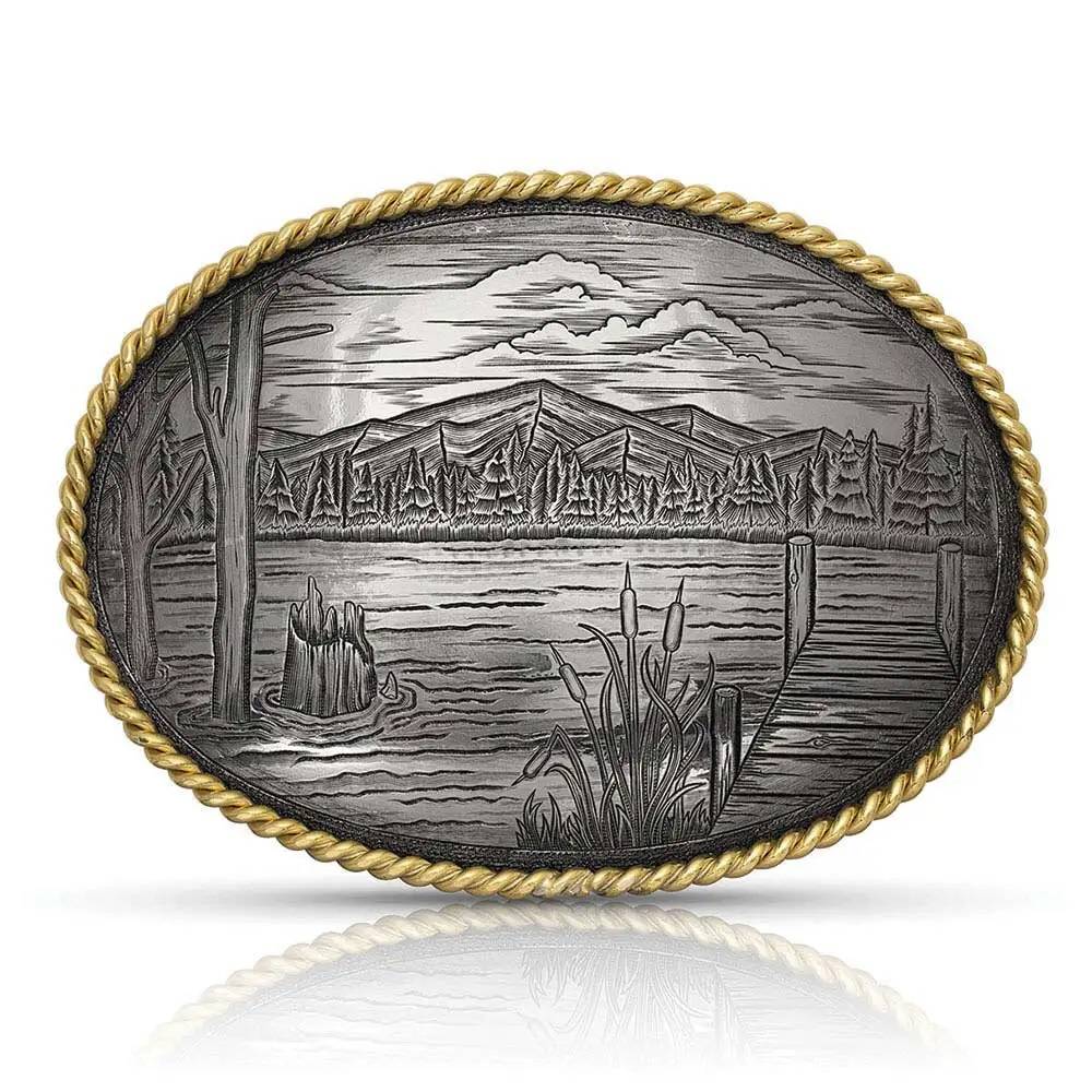 Montana Silversmiths On The Banks Buckle