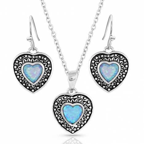 Montana Silversmiths Depths of My Heart Jewelry Set