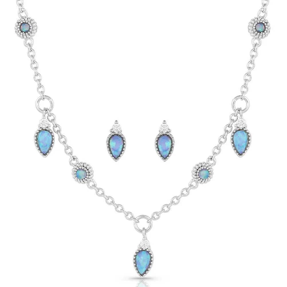 Montana Silversmiths The Charmers Opal Jewelry Set