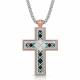 Montana Silversmiths American Legends Mosaic Cross Necklace