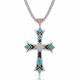 Montana Silversmiths American Legends Embracing Faith Cross Necklace