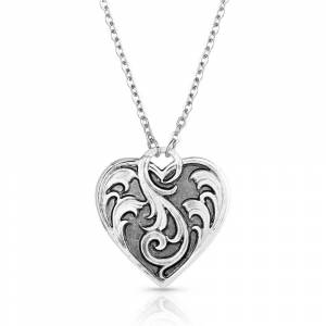 Montana Silversmiths Ace of Hearts Necklace