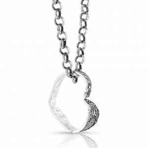 Montana Silversmiths Heirloom Treasure Heart Spoon Necklace