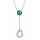 Montana Silversmiths Infinite Luck Turquoise Pendant Necklace