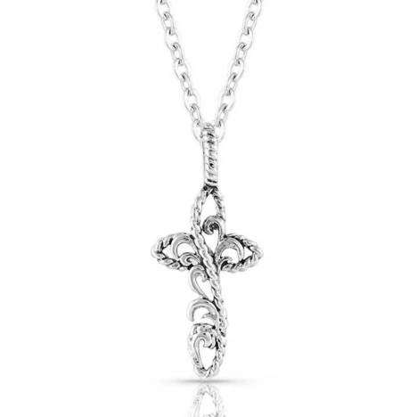 Montana Silversmiths Hold Steady Faith Cross Necklace