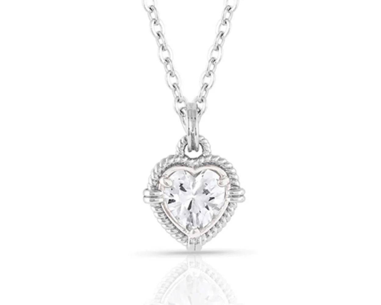 Montana Silversmiths Heart on My Sleeve Necklace