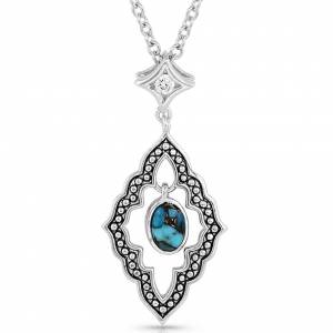 Montana Silversmiths Upon A Star Turquoise Necklace