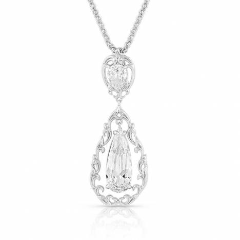 Montana Silversmiths Princess Frost Crystal Necklace