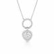 Montana Silversmiths Queen of Hearts Crystal Necklace