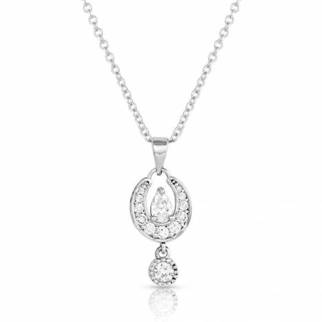 Montana Silversmiths Frozen Dew Drops Crystal Necklace