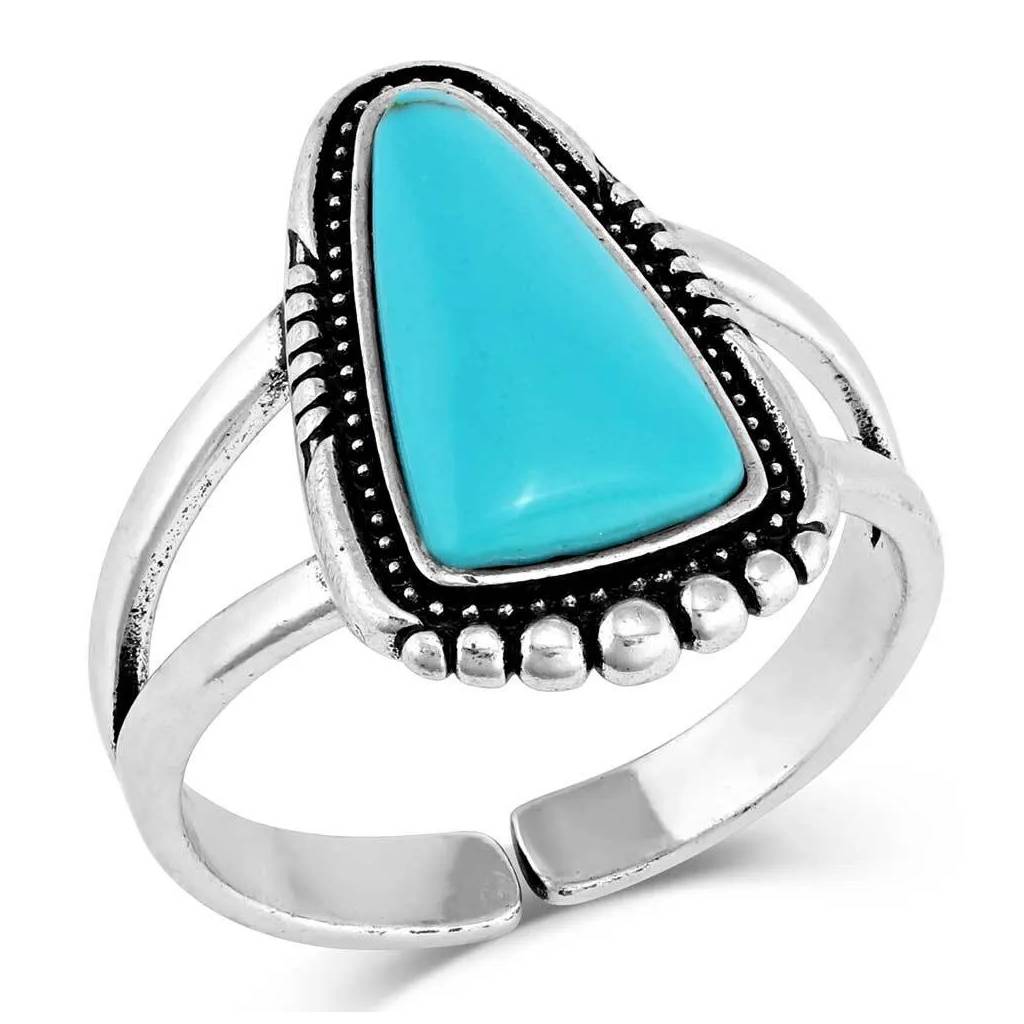 Montana Silversmiths Ways of the West Turquoise Ring