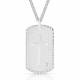 Montana Silversmiths God's Soldier Warrior Collections Dog Tag Necklace