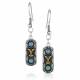 Montana Silversmiths Traditions of Yellowstone Turquoise Earrings