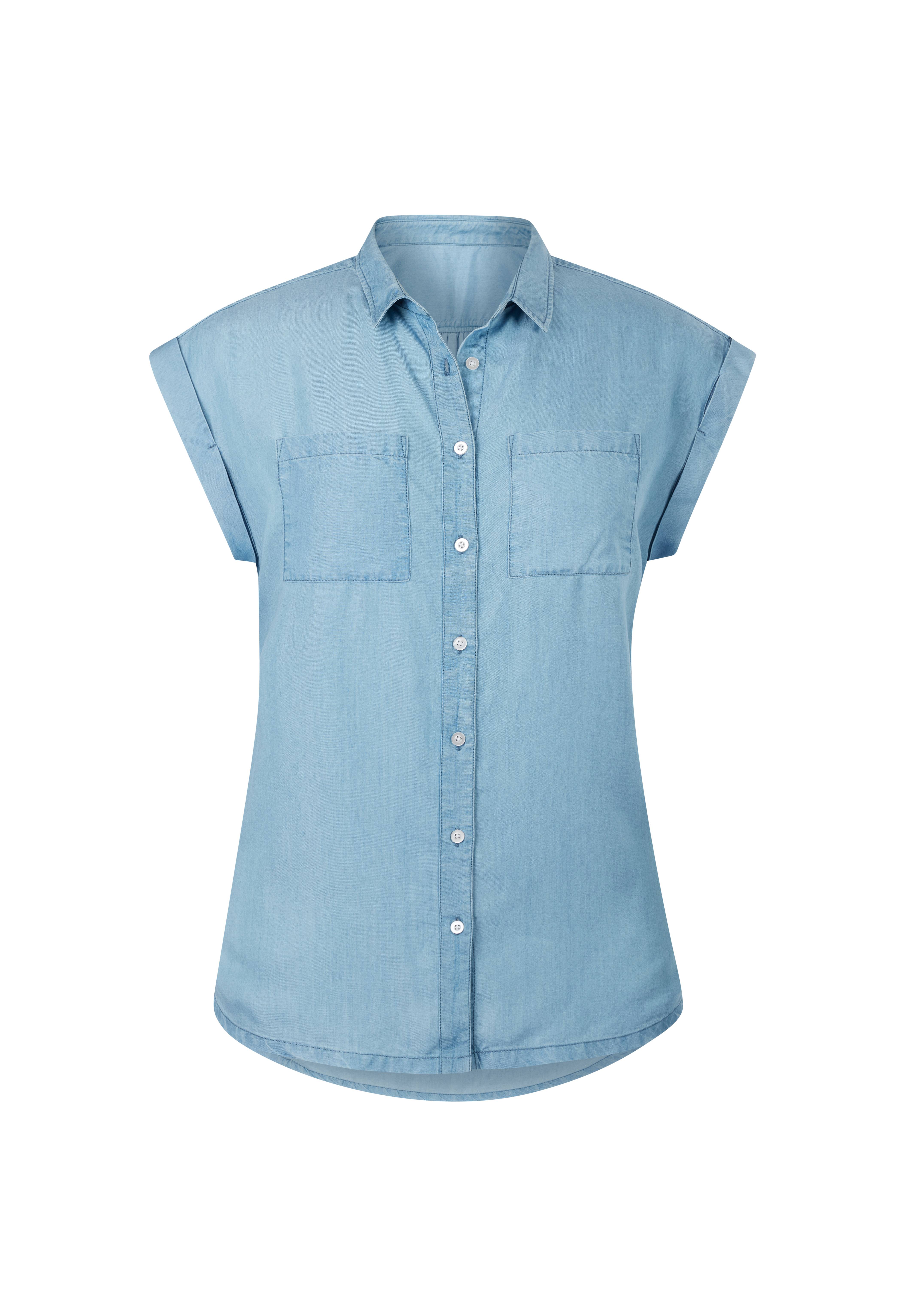 EQL by Kerrits Ladies Tencel Rolled Cuff Shirt