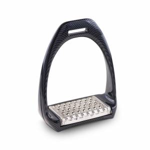Royal Rider Carbon Stirrups with Stainless Steel Pads
