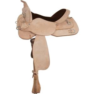 High Horse Oakland Trainer Full Roughout Saddle