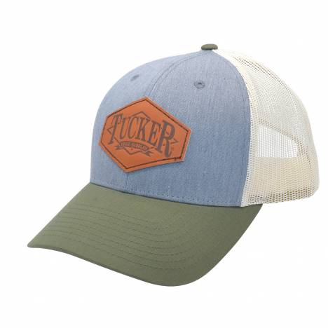 Tucker Leather Patch Ball Cap