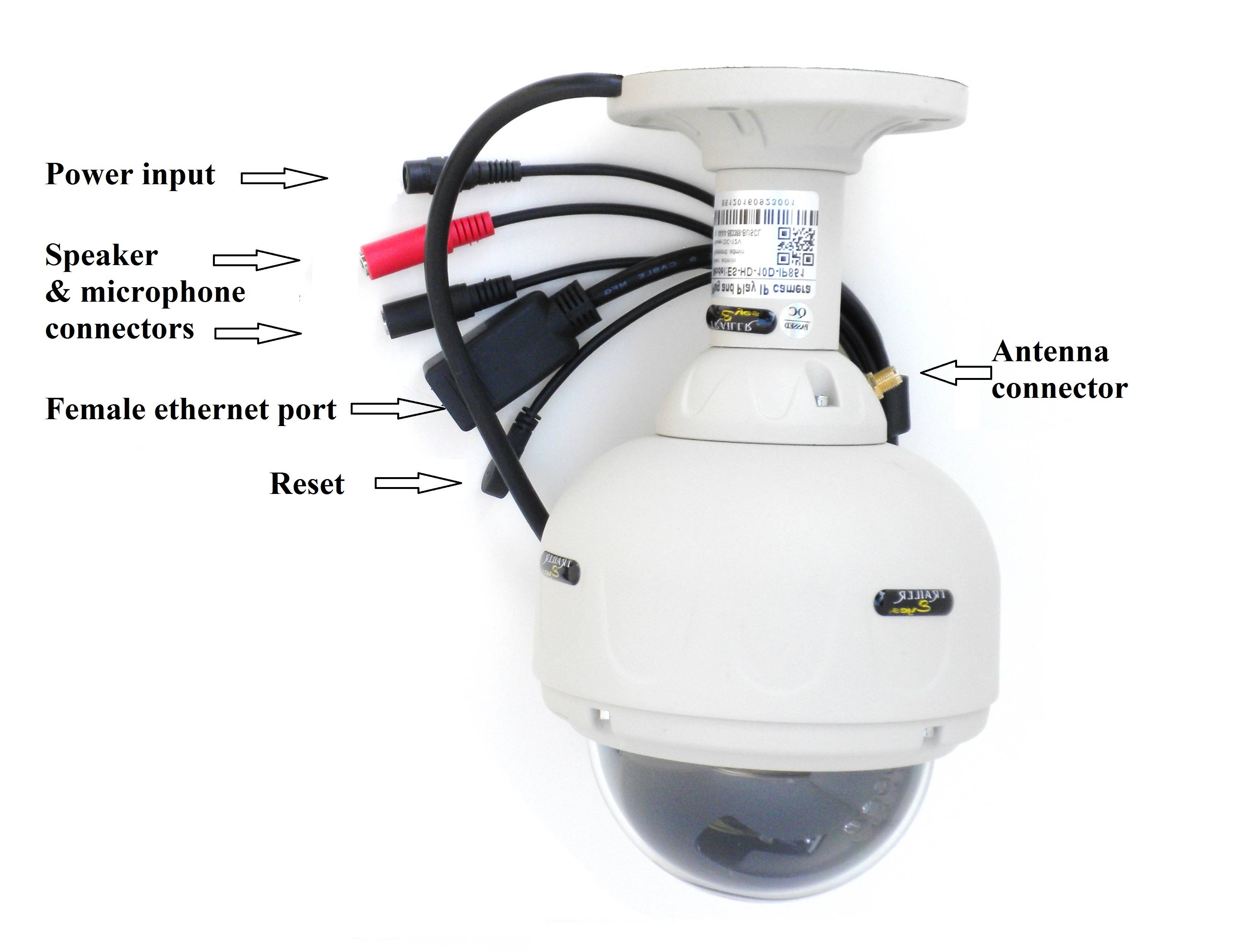 Trailer Eyes True 360 Pan & 90 Tilt WiFi Barn and Pasture Camera