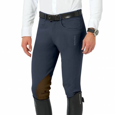 Romfh Mens Argento Knee Patch Euro Seat Breeches