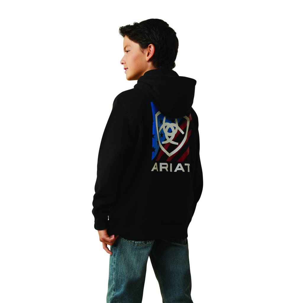 Ariat Kids Americana Block Hoodie