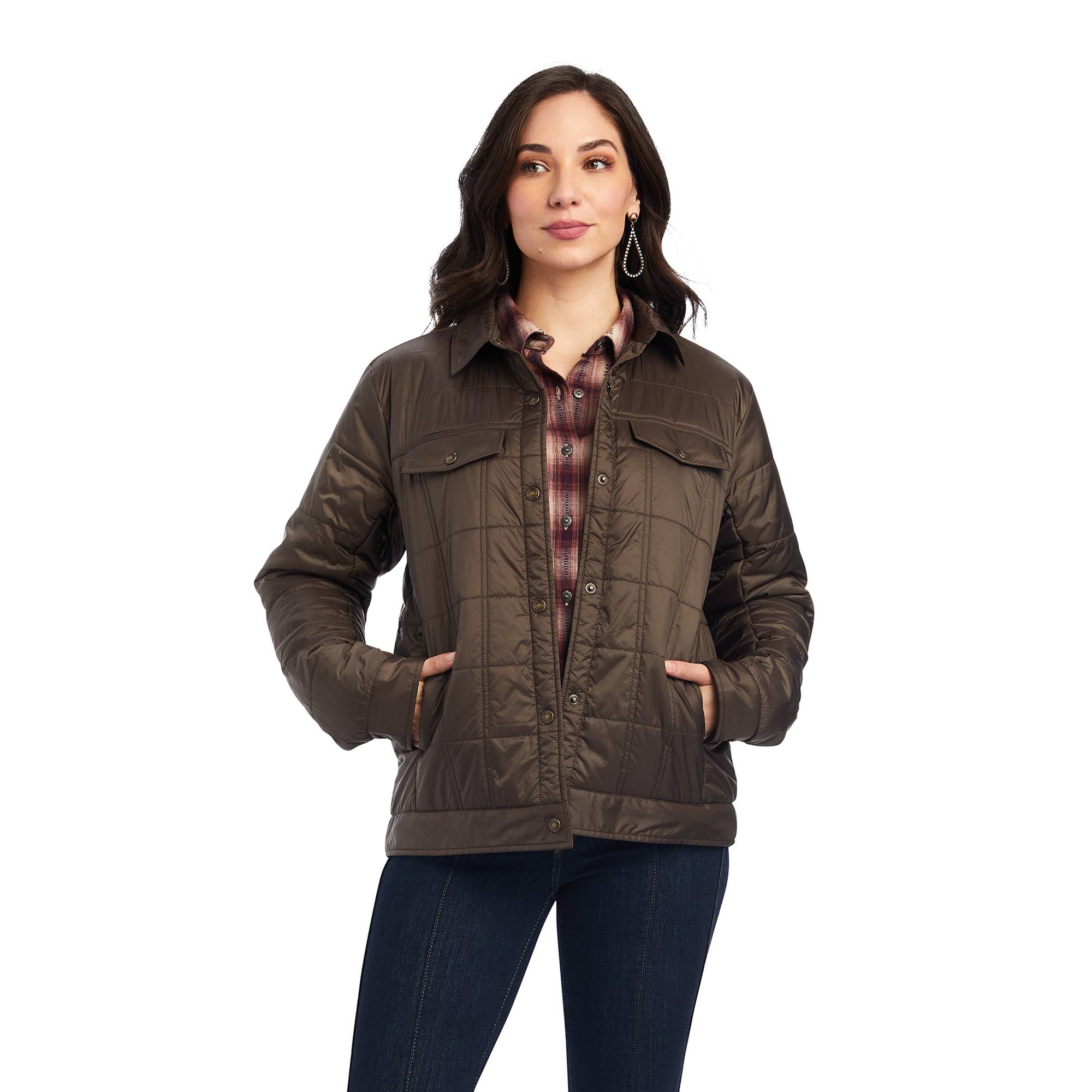 Ariat Ladies Puffer Trucker Insulated Jacket