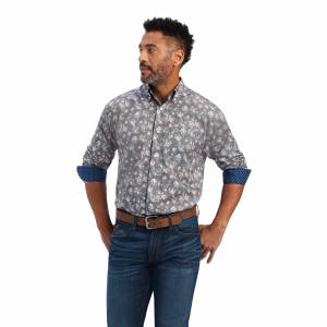 Ariat Mens Skyler Wrinkle Free Button Down Shirt
