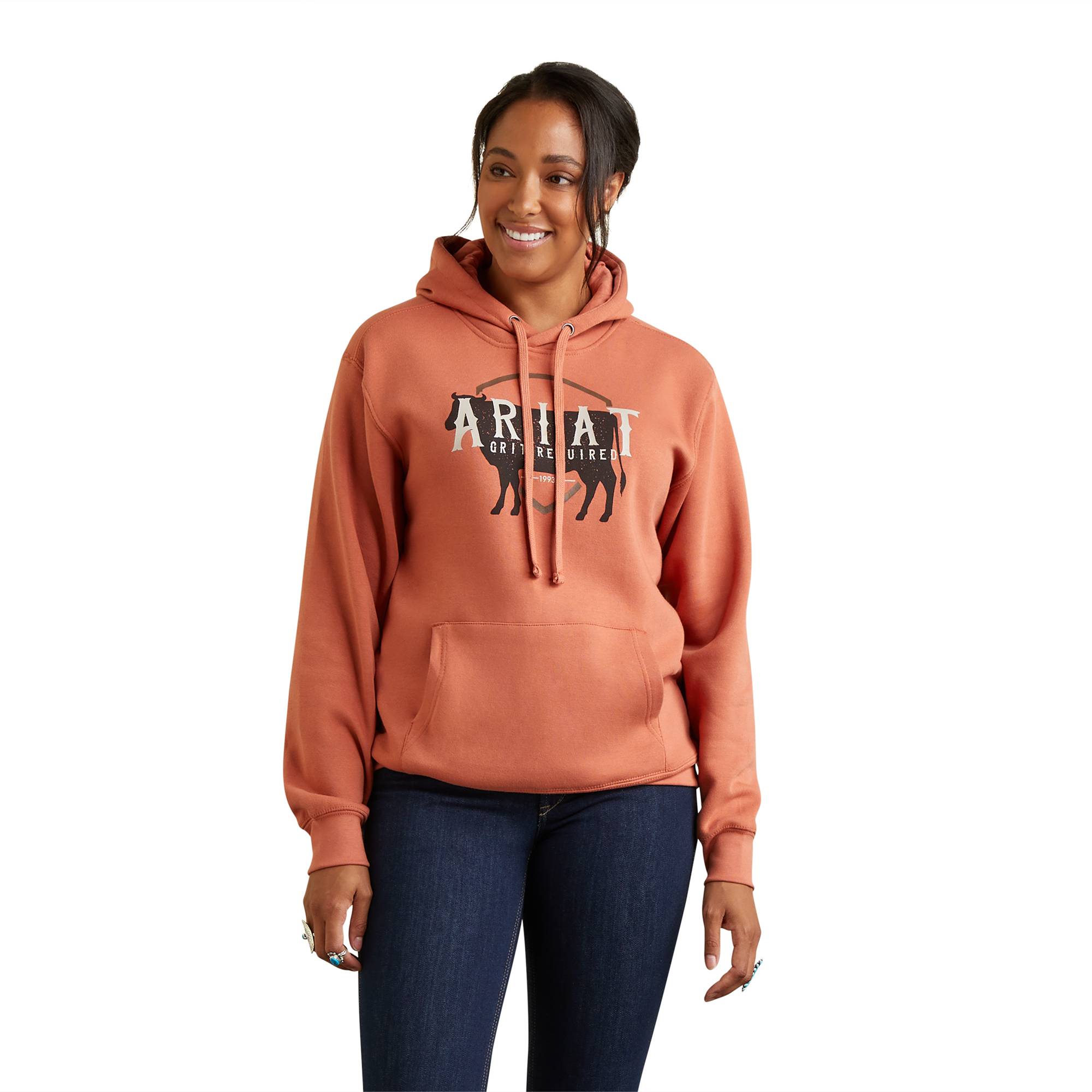 Ariat Ladies REAL Branded Logo Hoodie