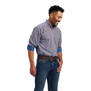 Ariat Mens Wrinkle Free Donny Classic Fit Shirt
