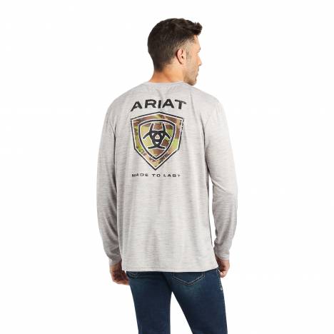 Ariat Mens Charger Camo Shield T-Shirt